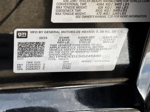 Used 2025 GMC Sierra 1500 SLT RWD image 33