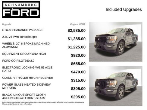 Used 2022 Ford F150 XL w/ STX Appearance Package AWD/4WD image 4
