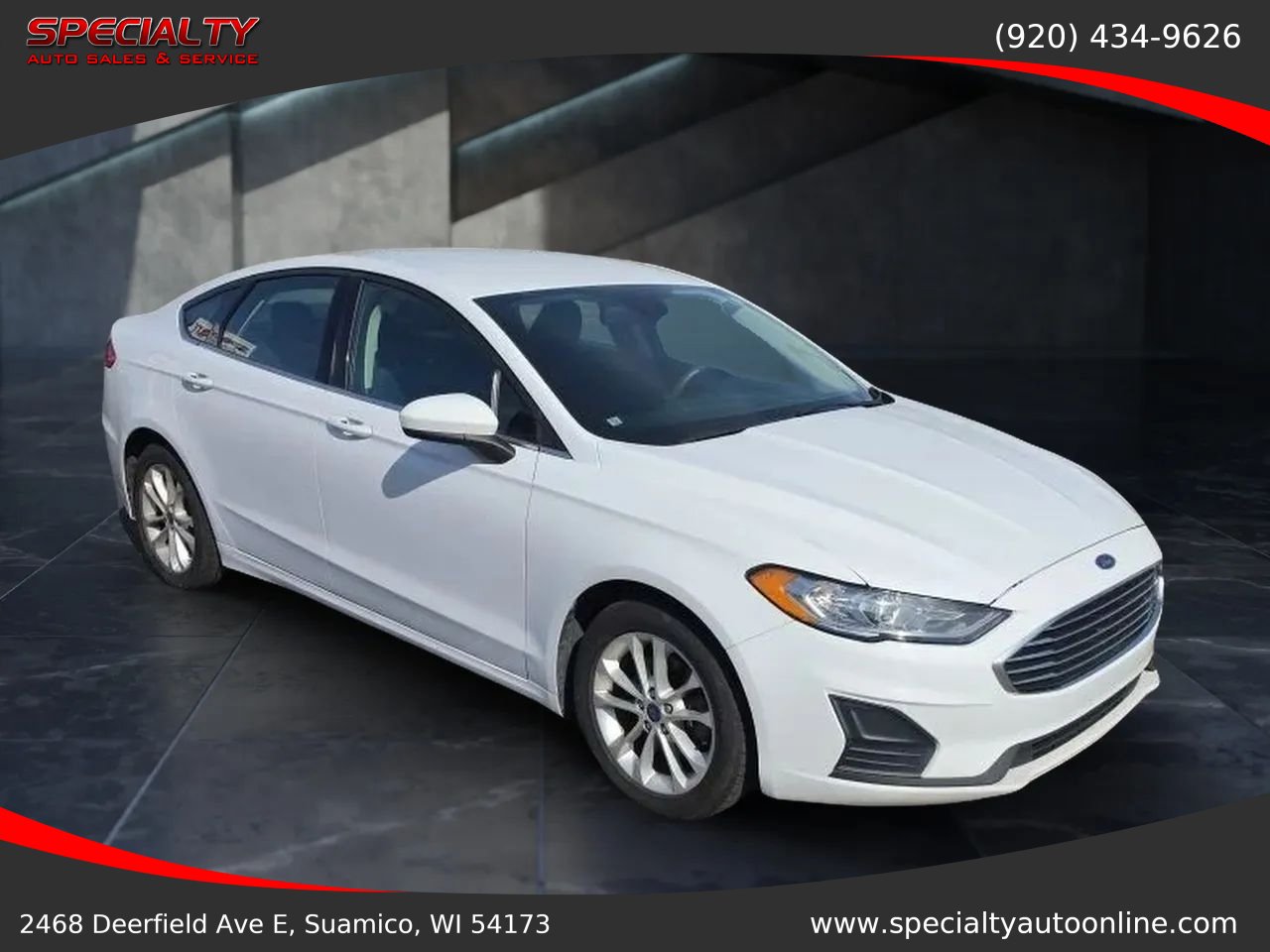 Used 2020 Ford Fusion SE FWD image 8