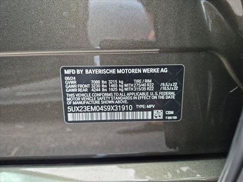 Used 2023 BMW X7 M60i w/ Executive Package AWD/4WD image 10