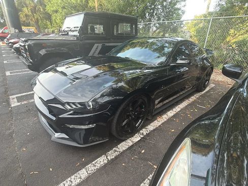 Used 2021 Ford Mustang GT Premium w/ Black Accent Package RWD image 2