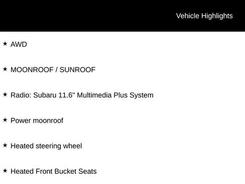 Certified 2025 Subaru Outback Onyx Edition AWD/4WD image 6