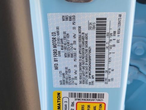 New 2025 Ford Bronco Sport Heritage w/ Convenience Package image 13