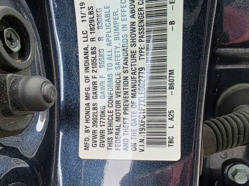 Used 2020 Honda Civic EX-L image 25