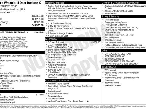 New 2026 Jeep Wrangler Unlimited Rubicon image 24