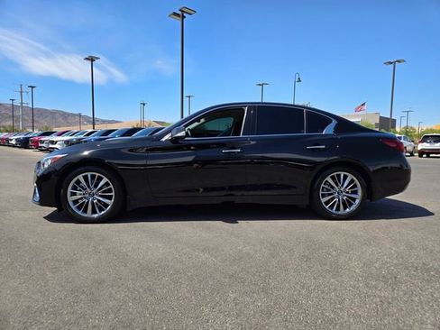 Used 2024 INFINITI Q50 Luxe w/ Cargo Package RWD image 3