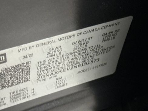 Used 2022 Chevrolet Equinox LT FWD image 27