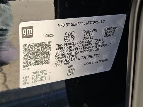 New 2026 GMC Yukon XL Denali w/ Sun & Power Step Package AWD/4WD image 18