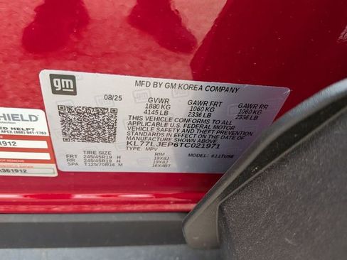 New 2026 Chevrolet Trax RS w/ Sunroof Package FWD image 37