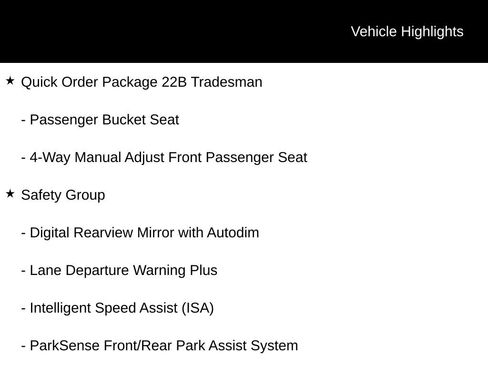 New 2026 RAM ProMaster 2500 w/ Safety Group FWD image 10