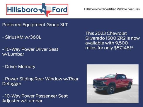 Used 2023 Chevrolet Silverado 1500 ZR2 w/ Technology Package image 5