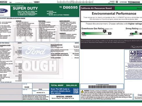 New 2026 Ford F350 Lariat w/ Tremor Off-Road Package AWD/4WD image 48