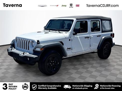 Used 2023 Jeep Wrangler Sport image 1
