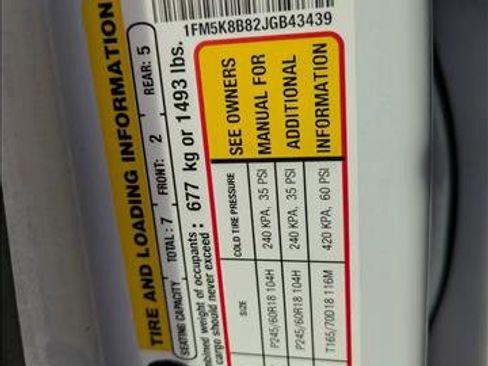 Used 2018 Ford Explorer 4WD image 15