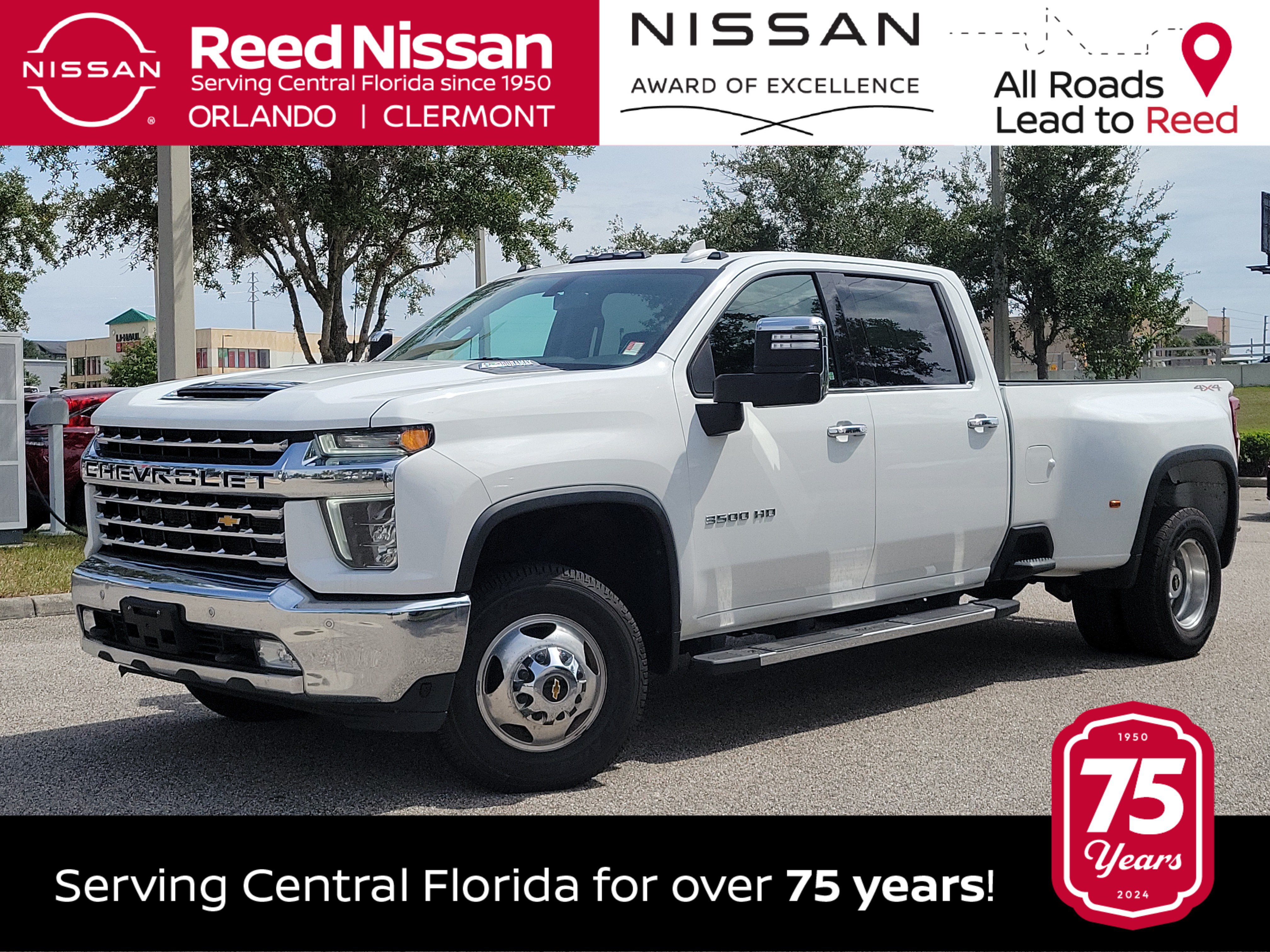 Used 2022 Chevrolet Silverado 3500 LTZ w/ LTZ Plus Package AWD/4WD image 1