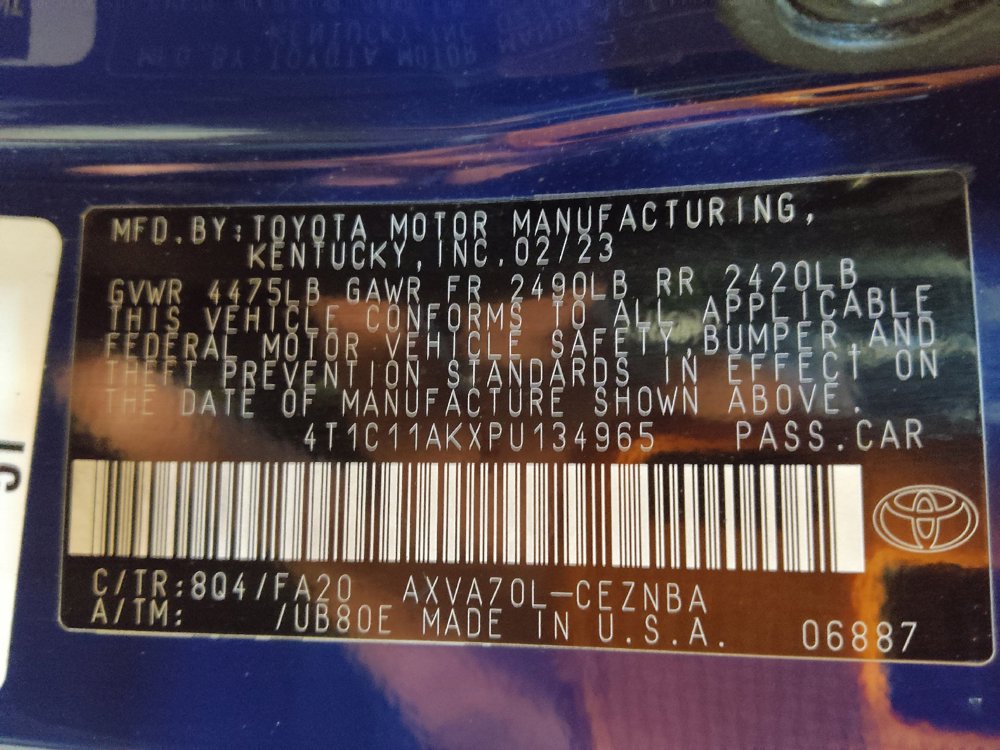 Used 2023 Toyota Camry LE FWD image 33
