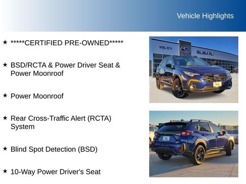 Certified 2025 Subaru Crosstrek 2.5i Sport w/ Crosstrek Mirror Package image 5