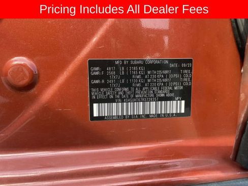 Used 2024 Subaru Crosstrek 2.5i Wilderness w/ Crosstrek Mirror Package AWD/4WD image 36