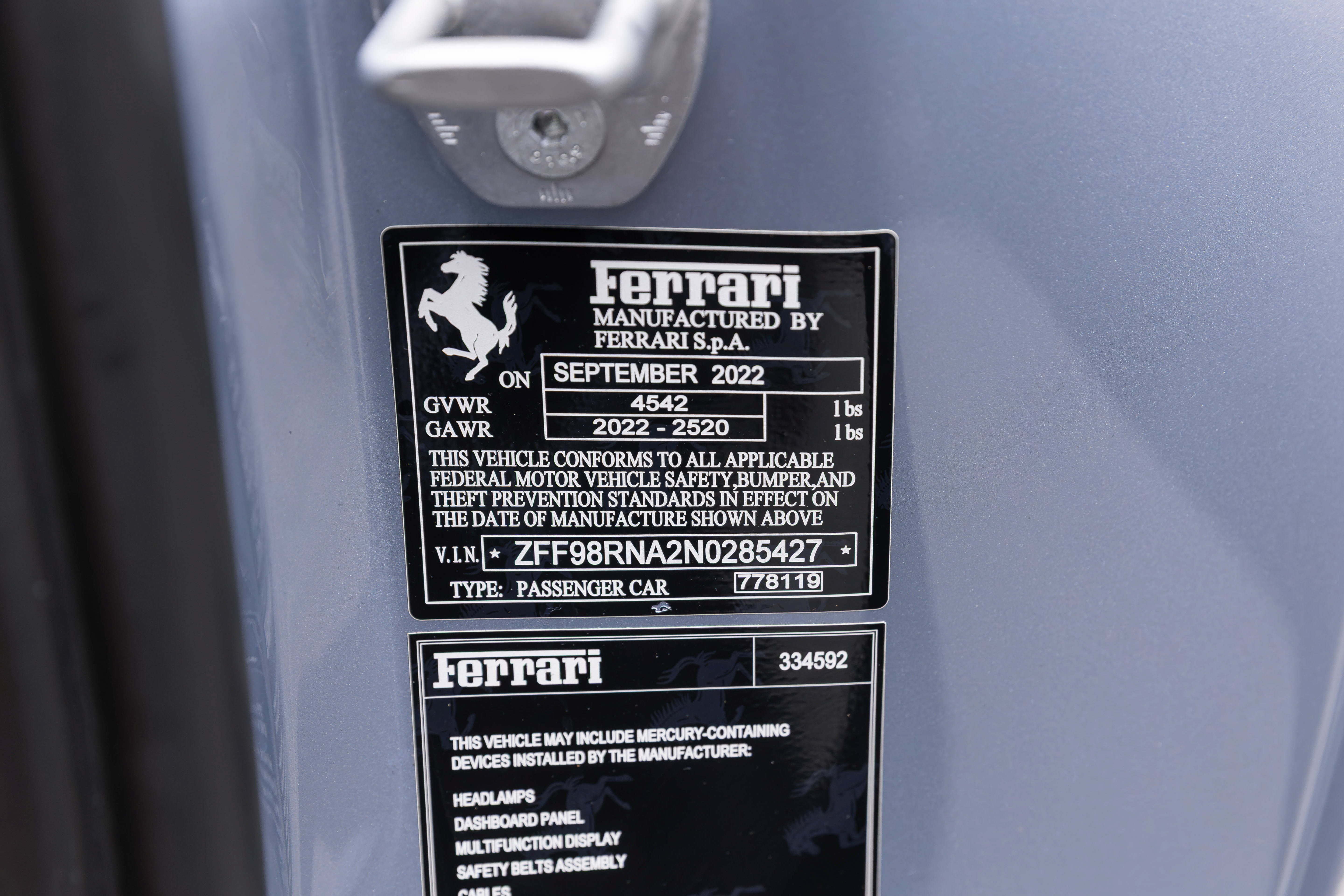 Certified 2022 Ferrari Roma RWD image 22