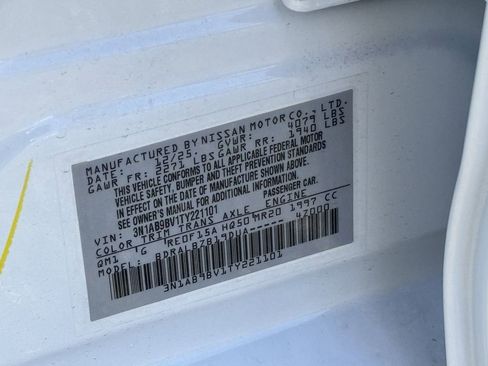 New 2026 Nissan Sentra S w/ Floor Mat Package FWD image 20