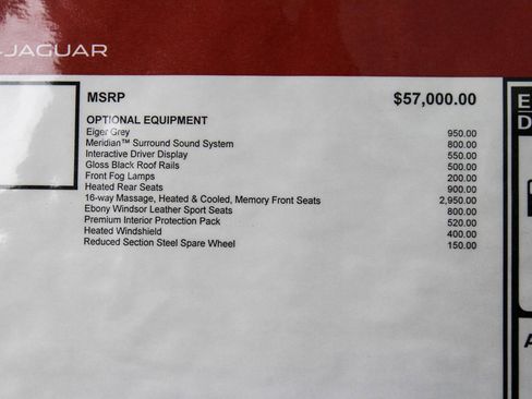 New 2025 Jaguar F-PACE R-Dynamic S image 38