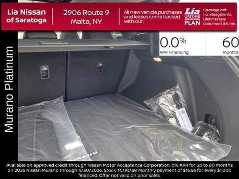 New 2026 Nissan Murano Platinum AWD/4WD image 37
