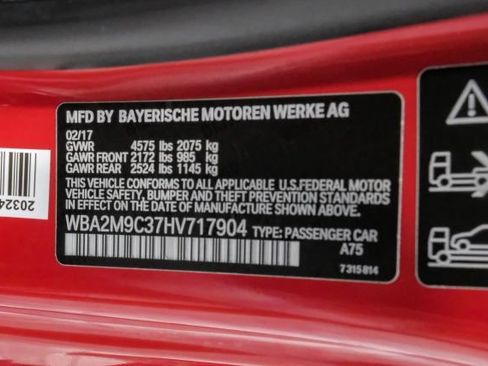 Used 2017 BMW 230i xDrive Convertible AWD/4WD image 79