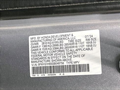 Used 2025 Honda Pilot TrailSport image 37