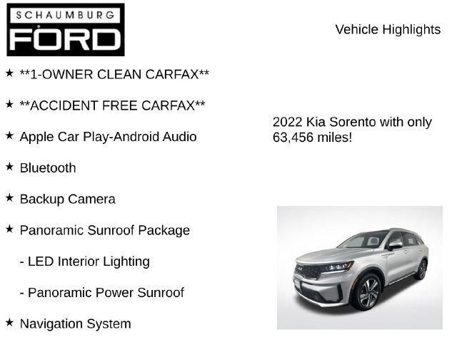 Used 2022 Kia Sorento SX w/ Panoramic Sunroof Package AWD/4WD image 7