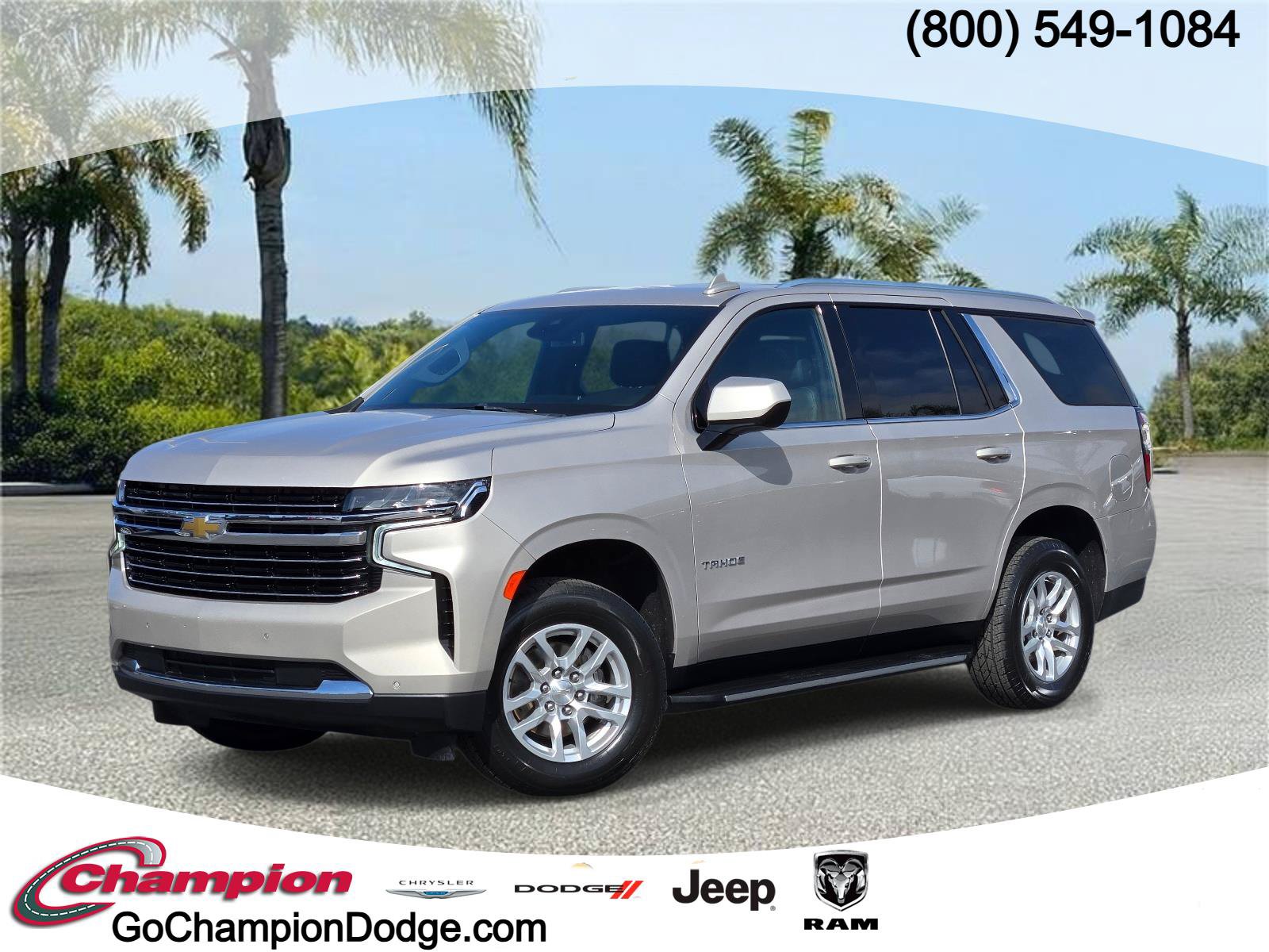 Used 2023 Chevrolet Tahoe LT RWD image 1