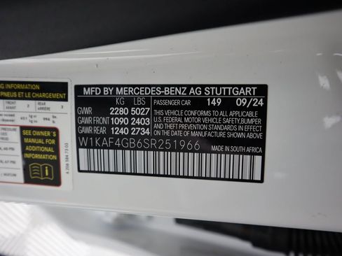 Certified 2025 Mercedes-Benz C 300 C 300 image 35