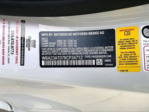 Certified 2024 BMW 430i Convertible w/ M Sport Package image 34