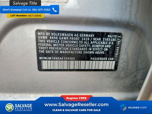 Used 2010 Volkswagen Passat Komfort FWD image 16