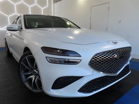 Used 2022 Genesis G70 2.0T w/ Prestige Package RWD image 2