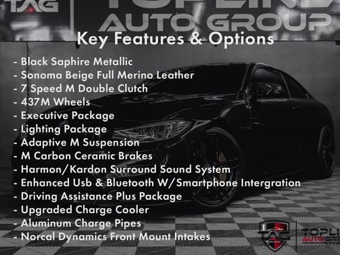 Used 2015 BMW M4 Coupe w/ Executive Package RWD image 2