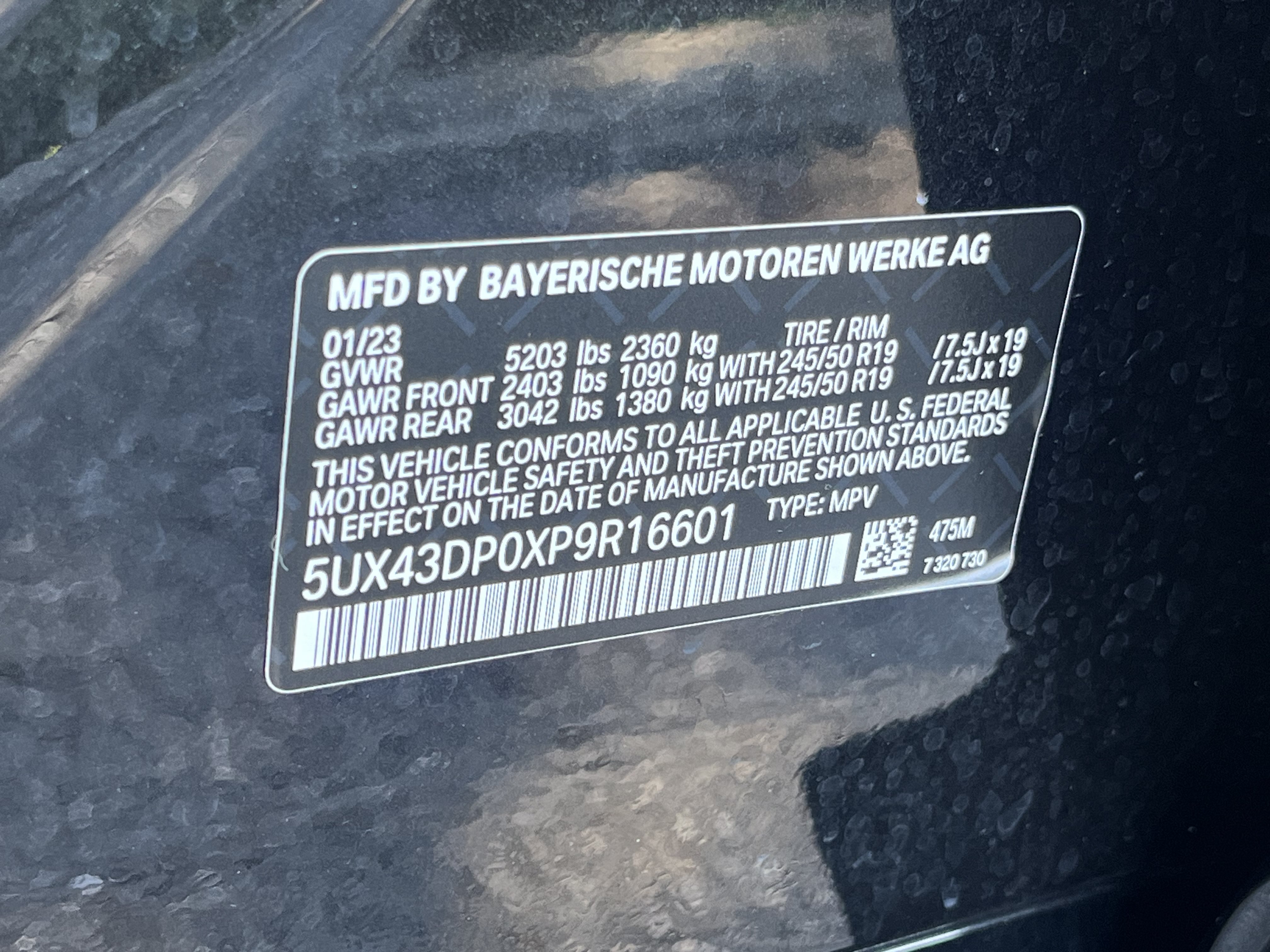 Used 2023 BMW X3 sDrive30i w/ M Sport Package RWD image 27