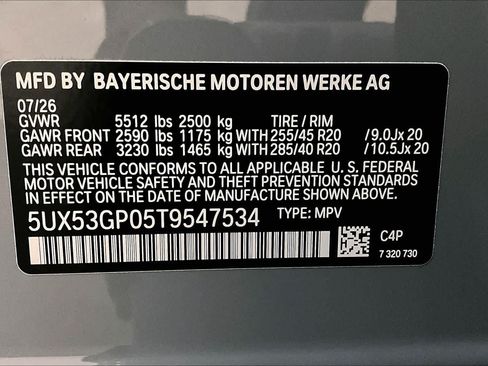 New 2026 BMW X3 xDrive30i w/ Premium Package AWD/4WD image 12