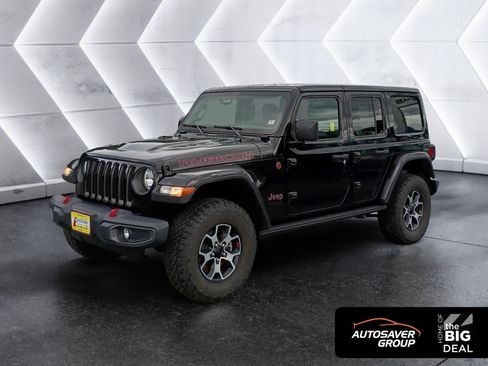 Used 2021 Jeep Wrangler Unlimited Rubicon AWD/4WD image 1