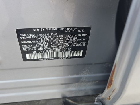 Used 2021 Subaru Forester Sport w/ Popular Package #2 AWD/4WD image 9