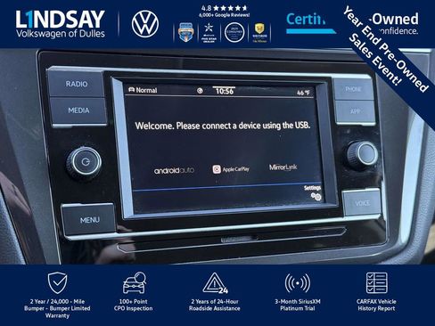 Certified 2022 Volkswagen Tiguan S w/ IQ.Drive Package image 17