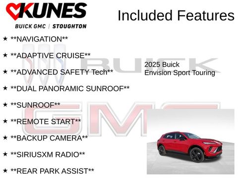 New 2025 Buick Envision Sport Touring AWD/4WD image 2