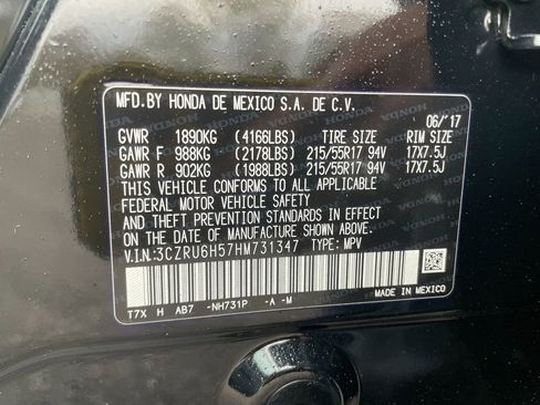 Used 2017 Honda HR-V EX image 33