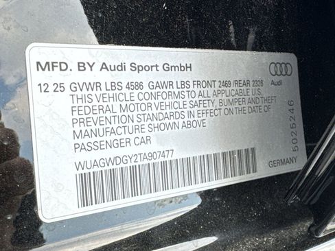 New 2026 Audi RS 3 AWD/4WD image 19