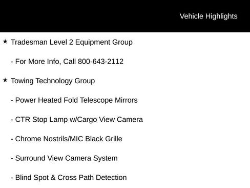 Used 2024 RAM 2500 Tradesman w/ Towing Technology Group AWD/4WD image 14