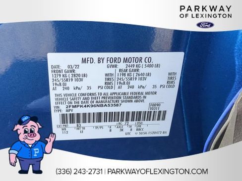 Used 2022 Ford Edge Titanium AWD/4WD image 36