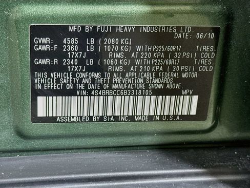 Used 2011 Subaru Outback 2.5i Premium AWD/4WD image 37