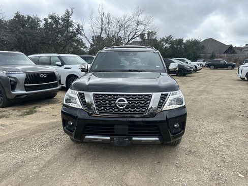 Used 2019 Nissan Armada Platinum w/ Captain's Chairs Package image 2
