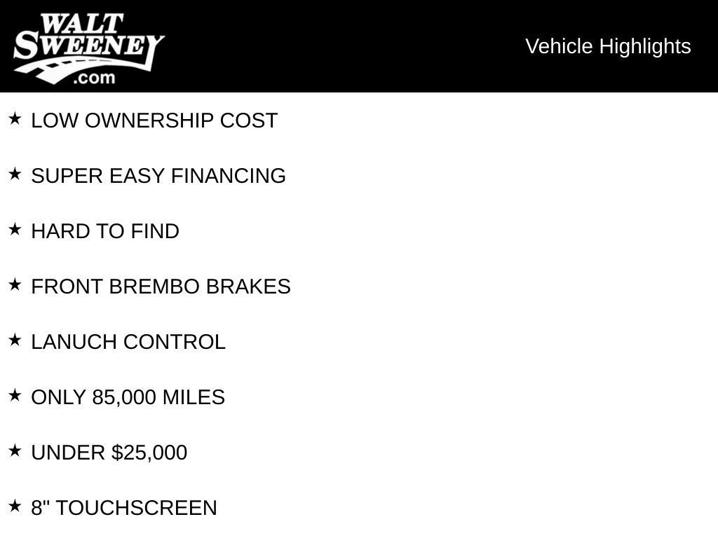 Used 2016 Ford Focus RS AWD/4WD image 16