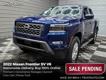 Used 2022 Nissan Frontier SV w/ SV Premium Package