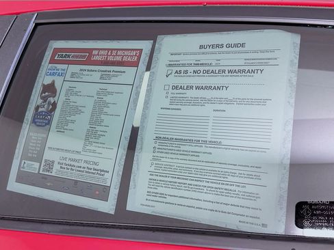 Used 2024 Subaru Crosstrek 2.0i Premium image 13